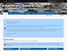 Tablet Screenshot of explorer-board.de